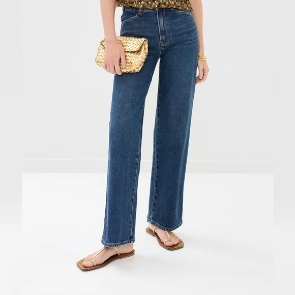 Paige Sasha Wide Leg Jeans Size 26 - Picture 4 of 12